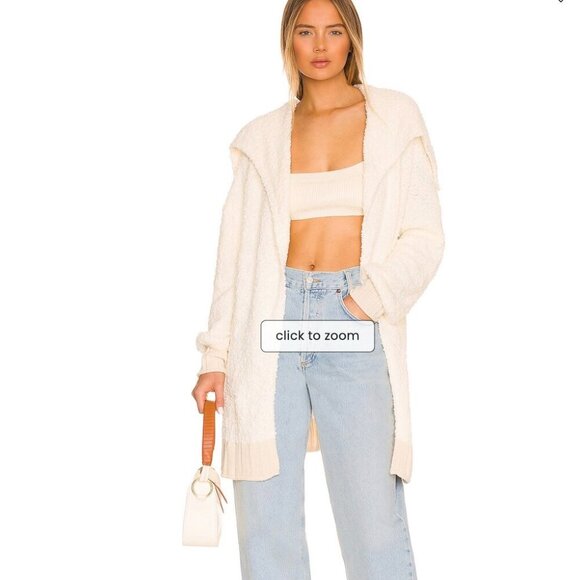 REVOLVE Sweaters - REVOLVE Touch The Sky Cardi Sanctuary Size: M Color: Buttercream